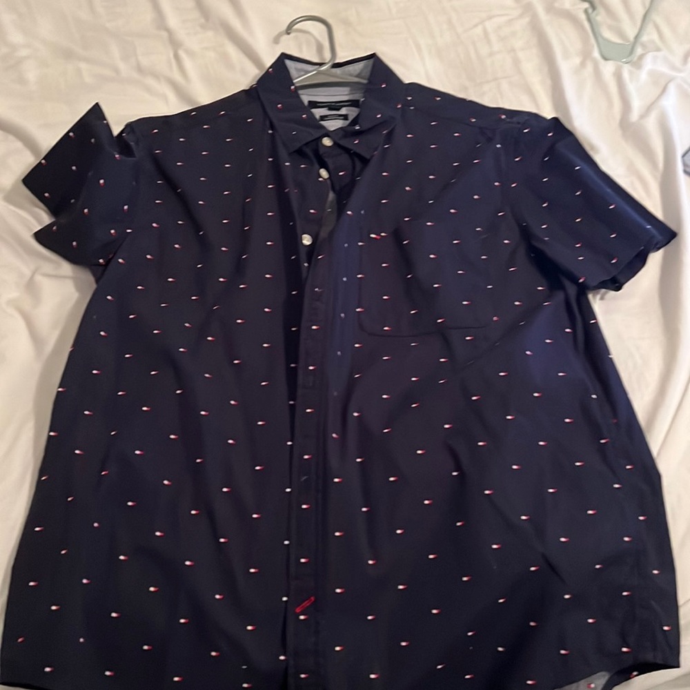 Mens tommy hilfiger shirt sleeve